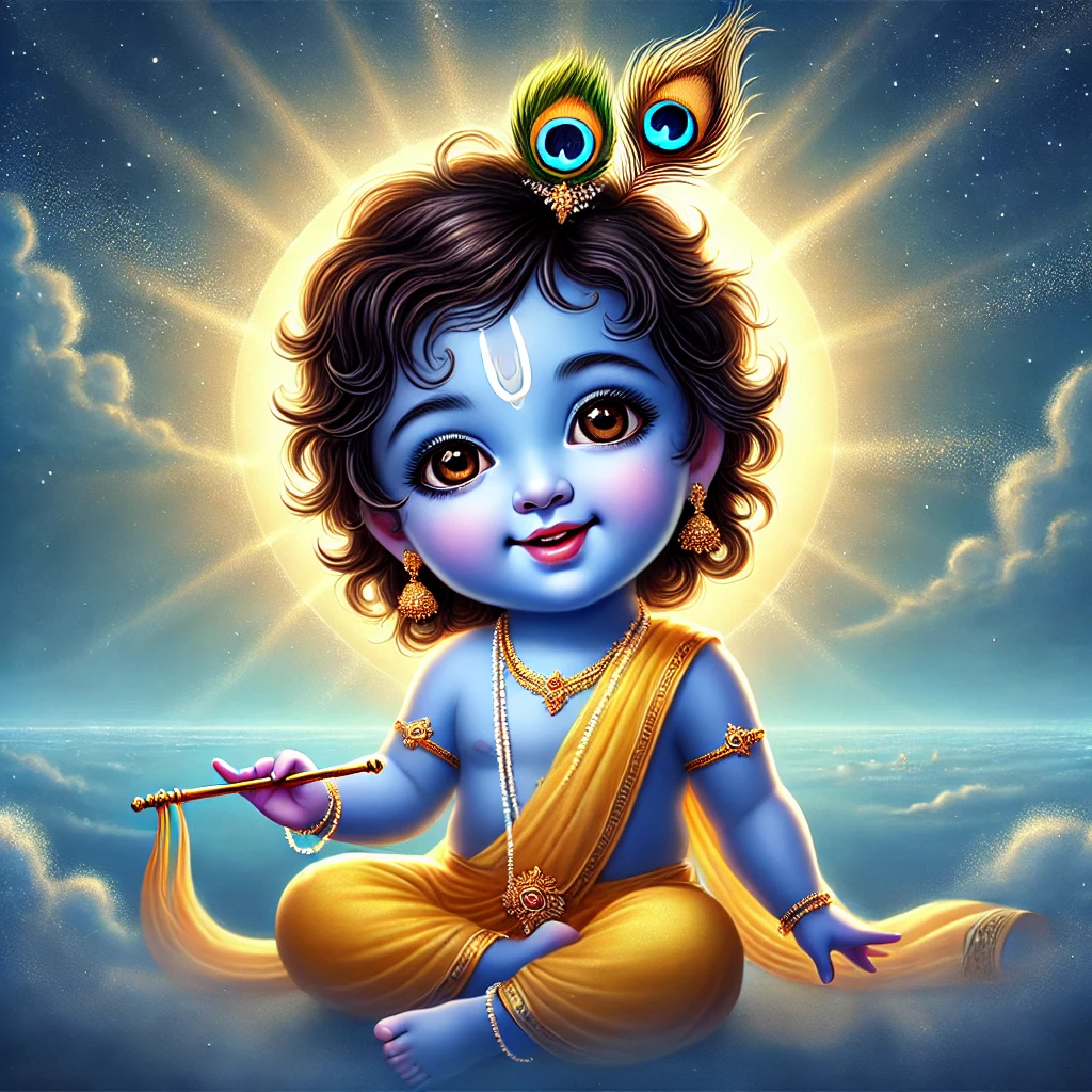 cute lord krishna